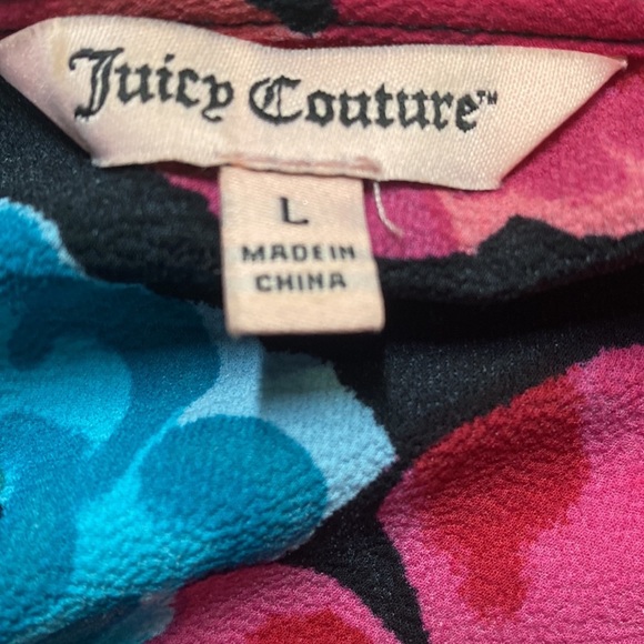 Juicy Couture Floral Blouse - Picture 6 of 6